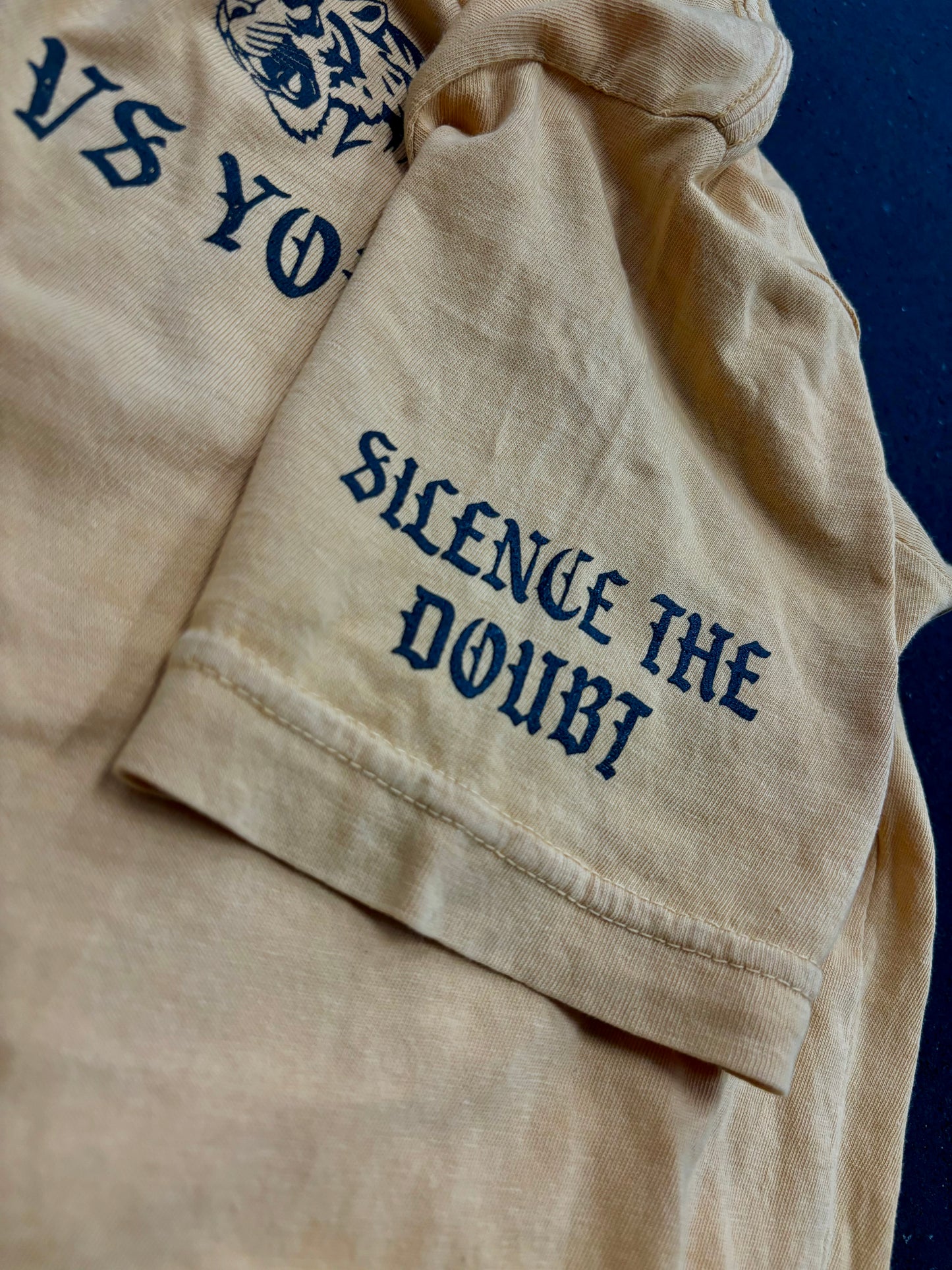 You Vs You ‘Vintage Mustard’ Tee