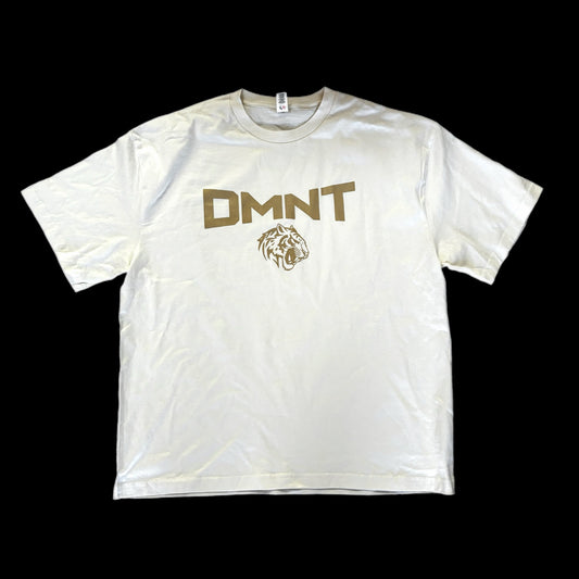Oversized DMNT “Staple Tee” Ecru