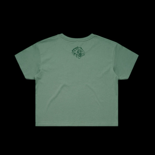 DMNT Crop Tee Sage