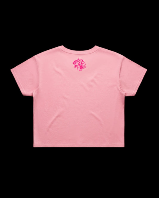 DMNT Crop Tee Bubblegum