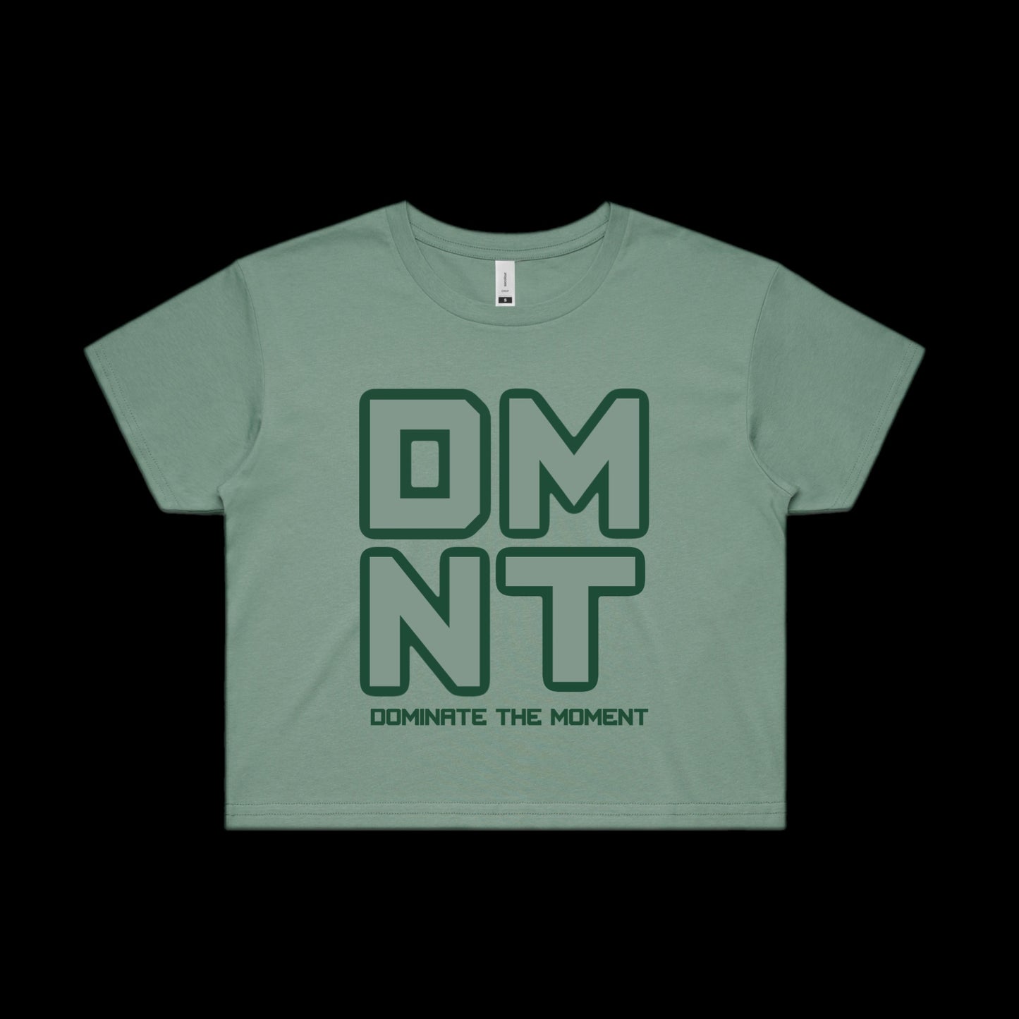 DMNT Crop Tee Sage