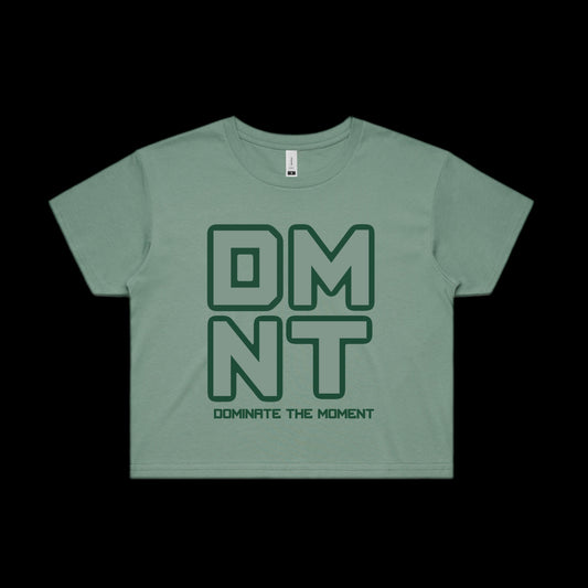 DMNT Crop Tee Sage