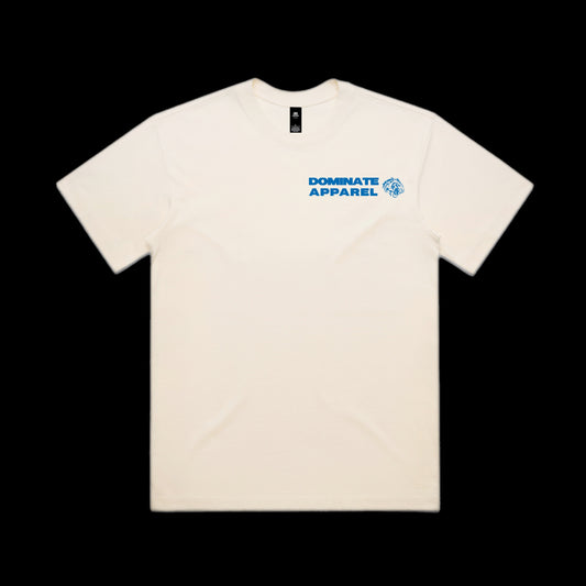 DMNT Ecru (Blue) ‘Ultra’ Box Tee