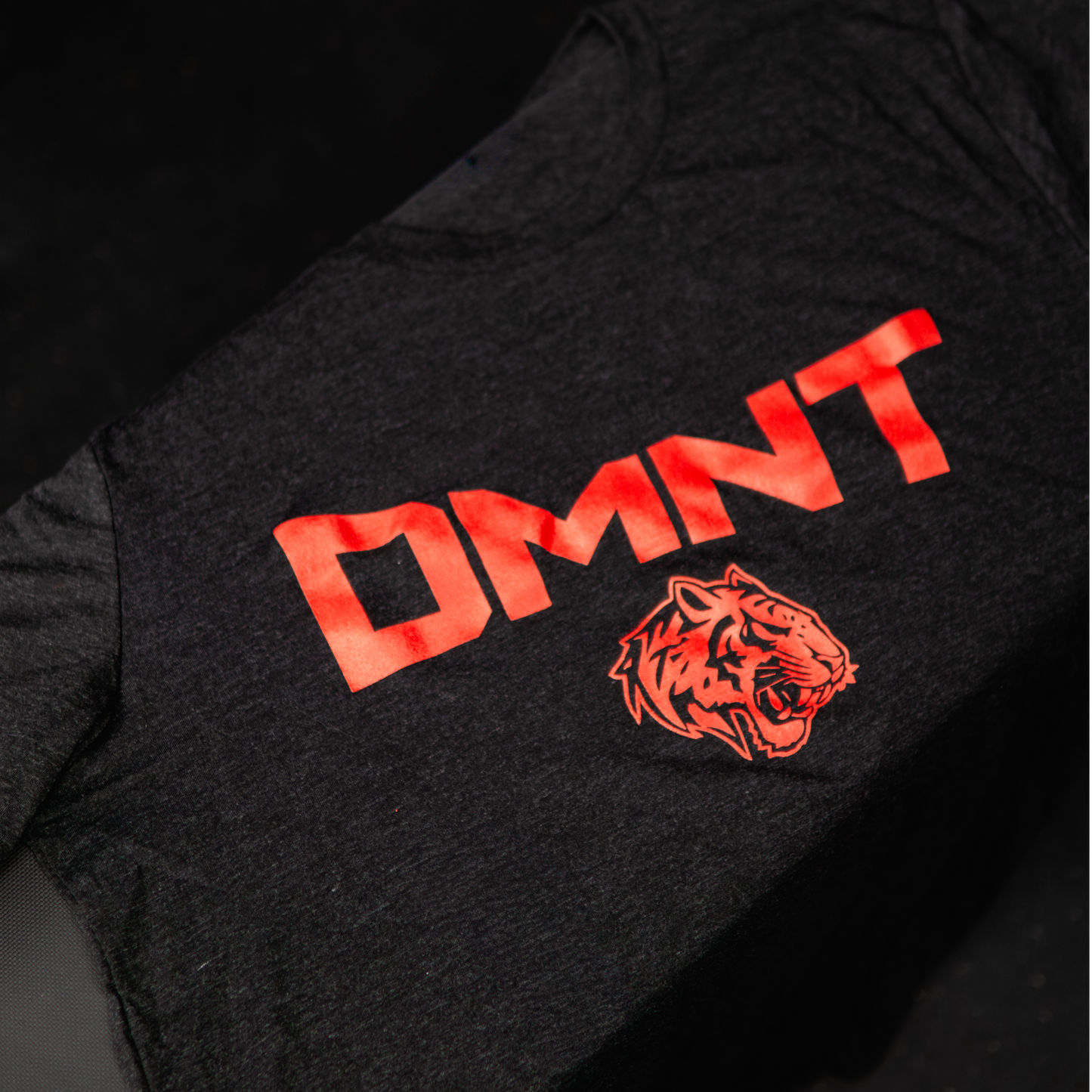 DMNT Unisex Tri-Blend Staple Tee ‘Charcoal-Black’