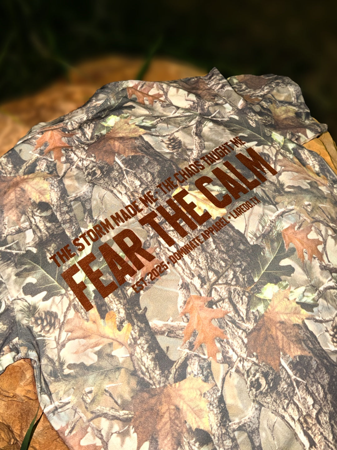 FTC Oversized Vintage Wood Camo