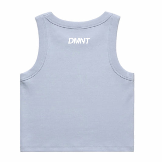 ‘POWER IN PROGRESS’ Rib Crop Tank