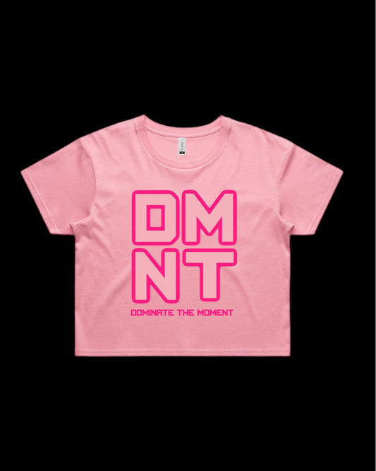 DMNT Crop Tee Bubblegum